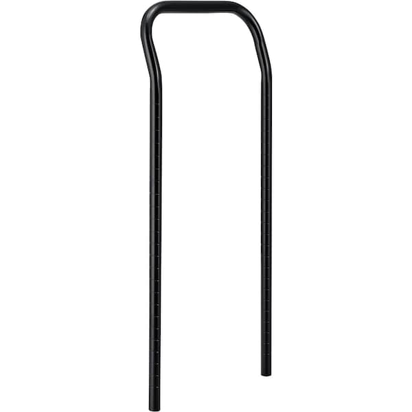 Nexel Black Epoxy Utility Cart Handle 14W, 2PK AH14B - main